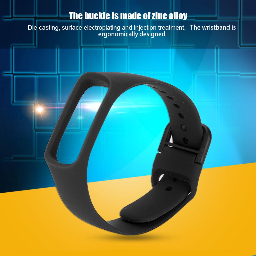 One Piece   Color Silicone Watch Strap for     Fit-e SM-R375 (White)