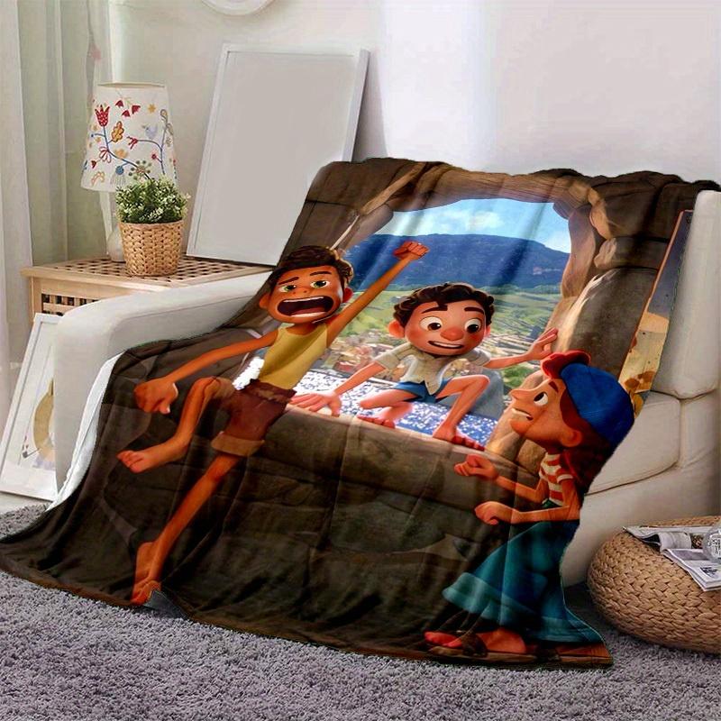 1 Stück, Lucas Abenteuer: Heimdekor-Decke Perfekt für Sofa, Bett, Reisen, Camping, Auto