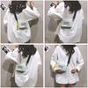 Purses Sweet Handbags Candy Color Messenger Bag Transparent Jelly Bag Shoulder Bag Crossbody Bags