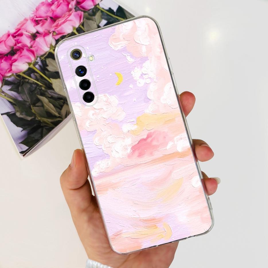 For Realme 6 Pro Case Realme 6i 6S Luxury Popular Painted Back Cover Soft Silicone Phone Case For Realme 6S 6i Realme6 Pro Shell