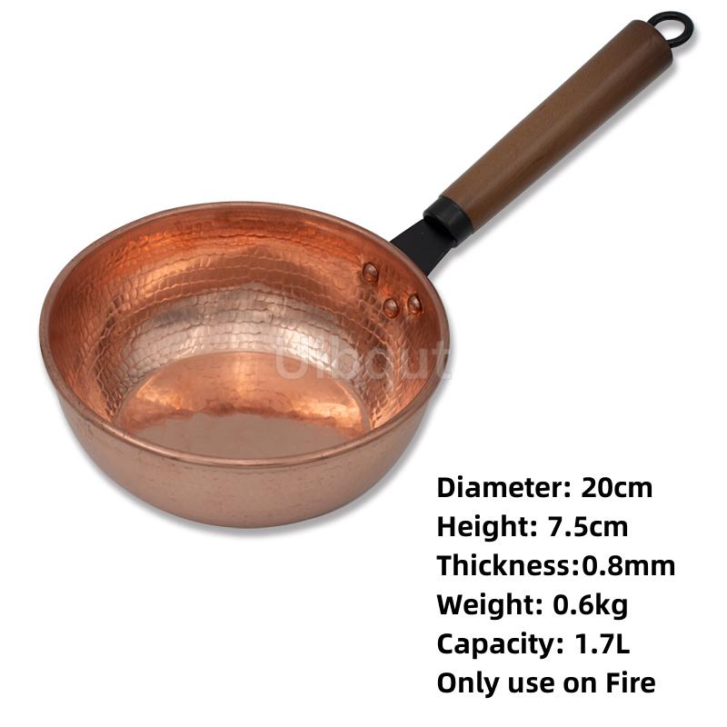 

Рекомендована невелика рисова локшина Мідна каструля Рисова локшина Вертикальна ручка Вода Ковш Ложка Каструля Газова плита Рисова локшина Мідна кругла каструля