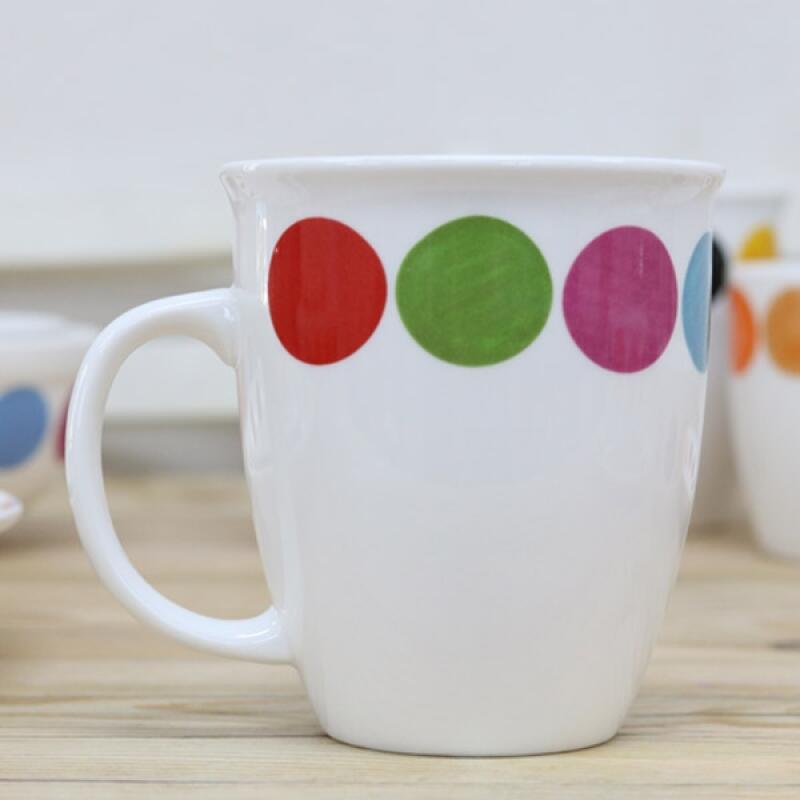 Color Pencil Dot Large Mug 1p