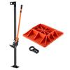 Farm Jack with Base, 152.5 Cm Utility High Lift Farm Jack, 3.18 Ton Capacity Ratcheting Off Road Utility Jacks