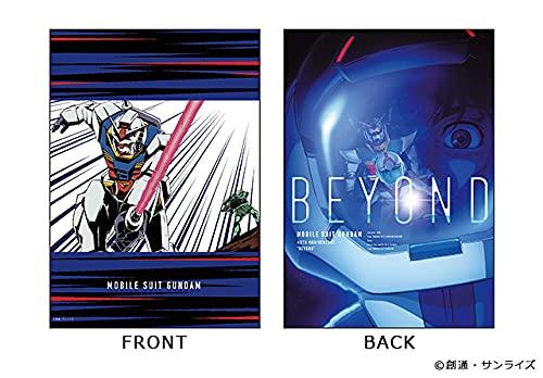 [40th Anniversary Edition] T-Card / (Mobile Suit Gundam Design) + A4 Clear File / 40th Anniversary! Famous scenes revived with the T-Card