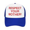 Respektiere deine Mutter Baby Harrys Styles Zusammen Zusammen Tour Netz-Sonnenhüte Wandern Angeln Snapback-Kappe Damen Unisex Hüte