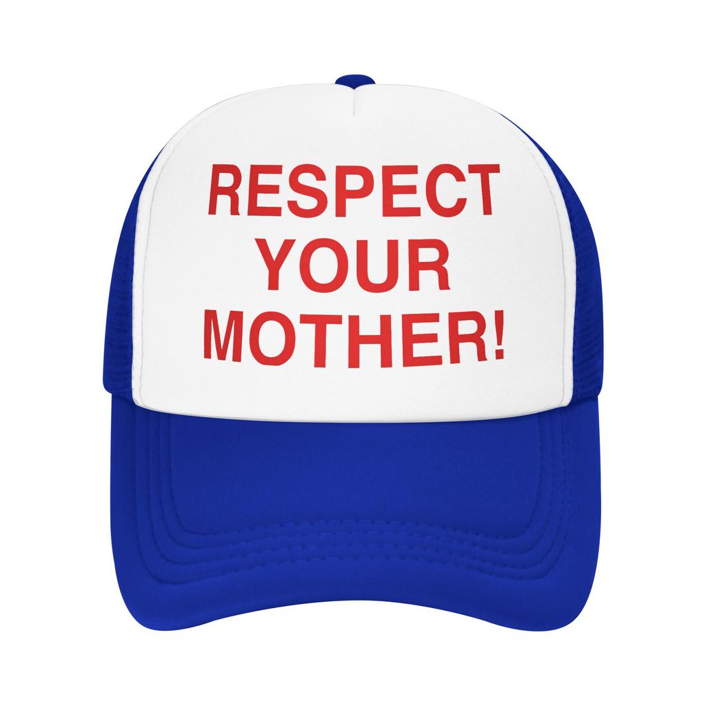 Respektiere deine Mutter Baby Harrys Styles Zusammen Zusammen Tour Netz-Sonnenhüte Wandern Angeln Snapback-Kappe Damen Unisex Hüte