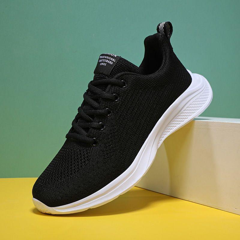 Spring and Autumn Mesh Running Shoes Flat Heel Casual Support