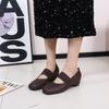 Fashion Retro Mary Jane 2025 New Autumn and Summer French Temperament Soft Sole Shallow Shoes