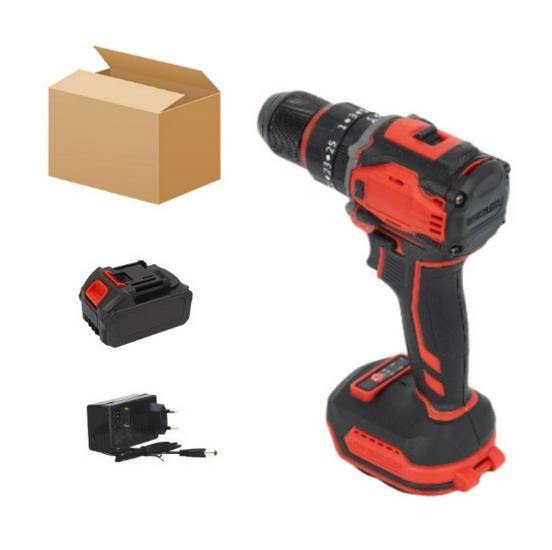 21V Lithium Battery Dual-Speed Hand Drill & Electric Screwdriver with Bit Set