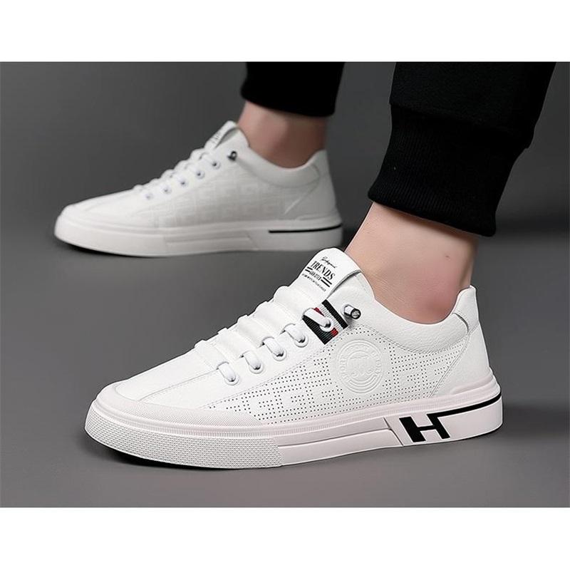 Sneakers Men's Embossed Breathable Sports And Leisure Net Shoes Youth All-match Men's Shoes