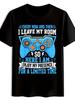 Herren T-Shirt mit Spielcontroller-Print | Blaue Farbe | Sommer Sportbekleidung
