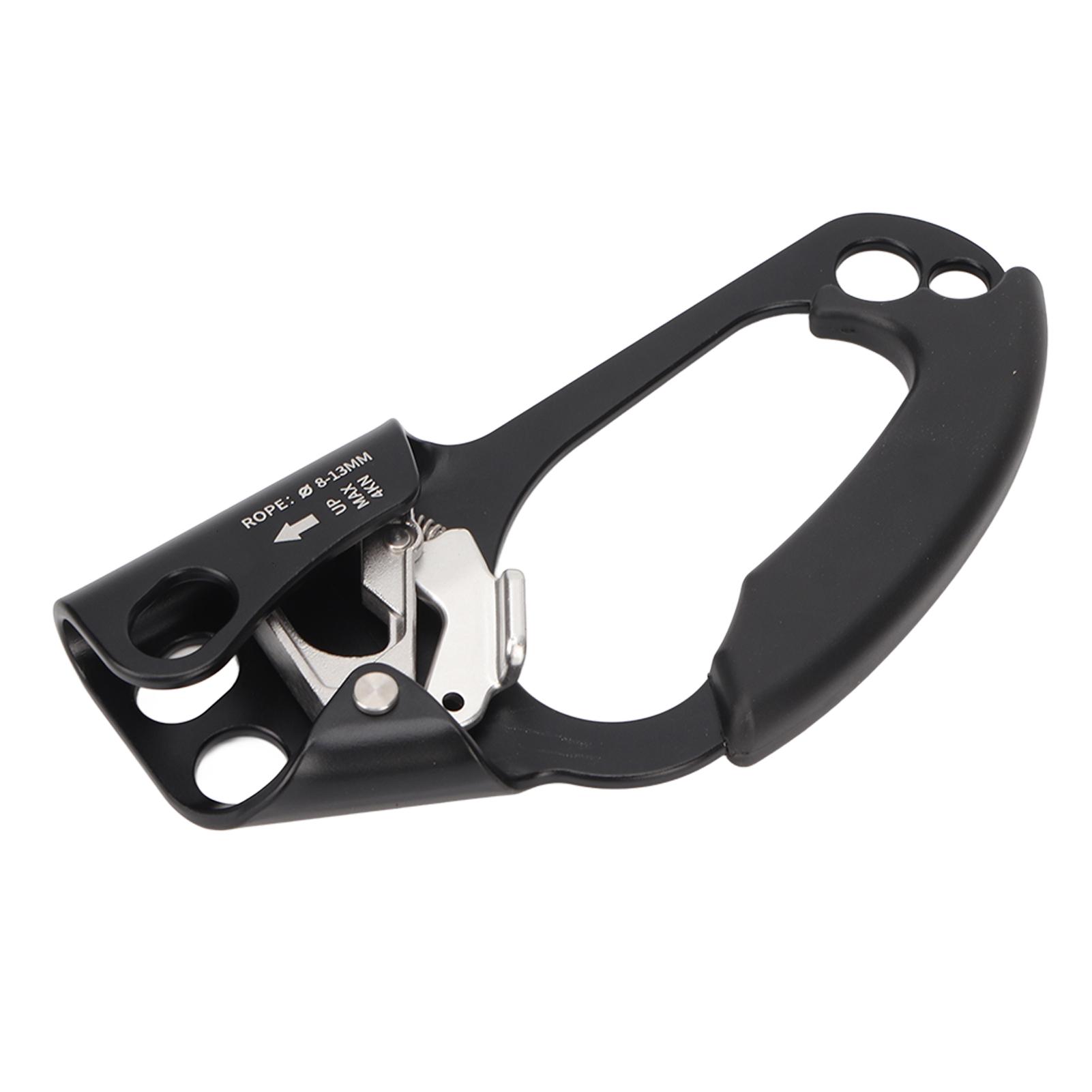 Ручной зажим для подъема по веревке Стабильное крепление Нескользящий Сильный захват Зажим для веревки Альпинистское снаряжение