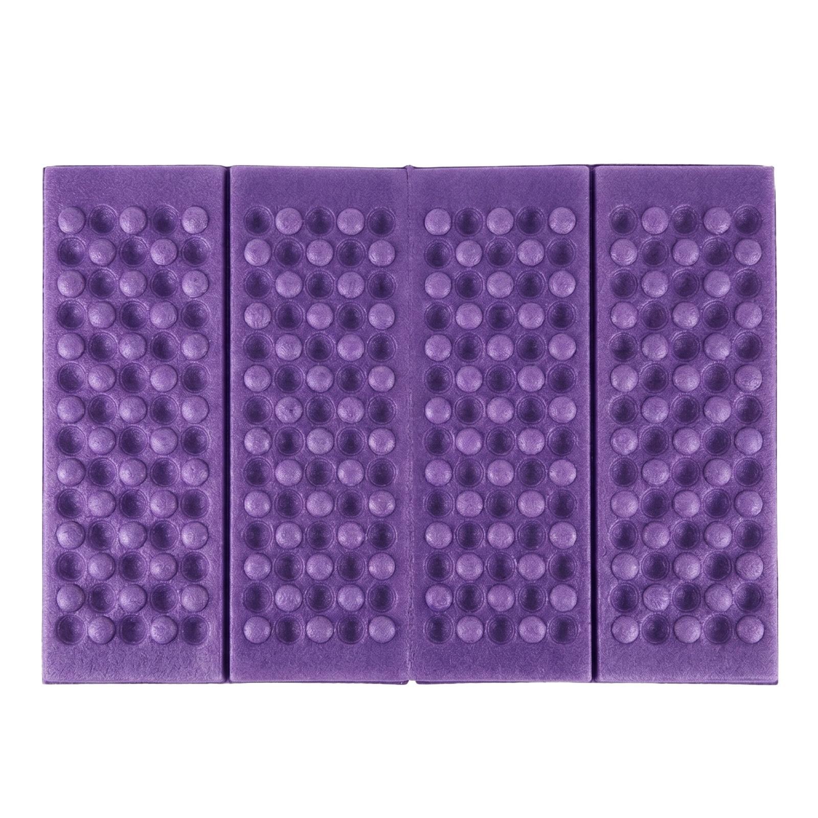 Foldable Foam Seat Cushion Four Fold Portable Waterproof Moisture Resistant Outdoor Picnic Mat Camping Pad one size фиолетовый