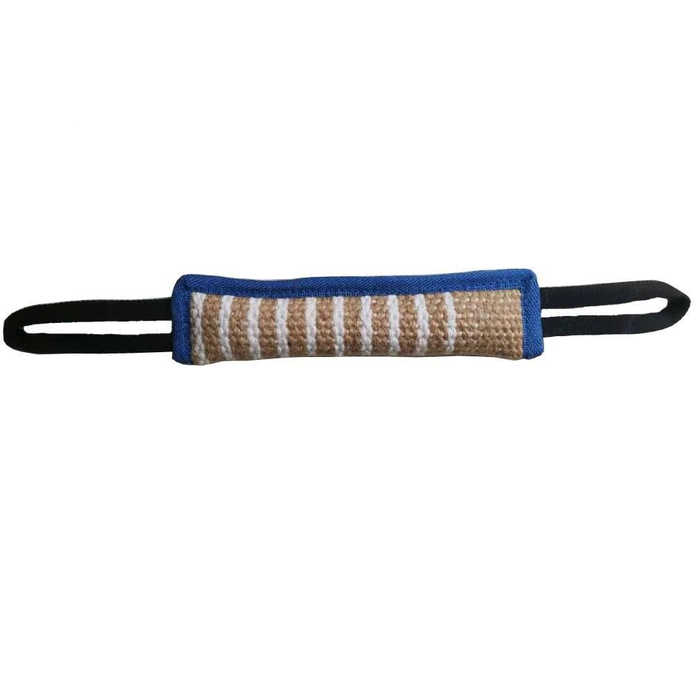 Burlap Bite Stick & Teething Toy - Interactive Training & Fetch Toy for Dogs