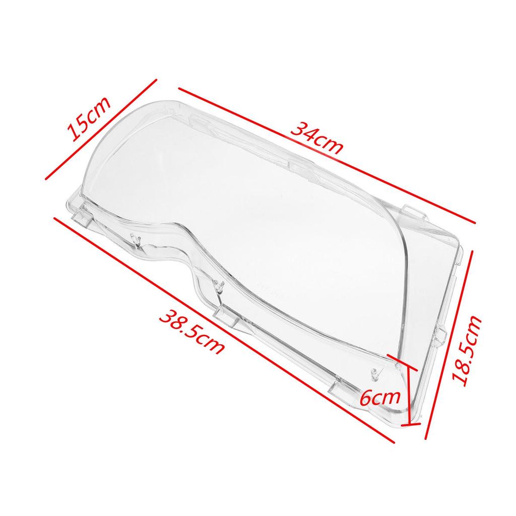Car Headlamp Shade Headlight Cover Clear Lens Shell For BMW 3 Series E46 Facelift Touring 4 Door 2002-2005 Headlamp Cover