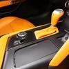 ABS Carbon Central Control Gear Trim Cover Accessories For Corvette C7 2014-