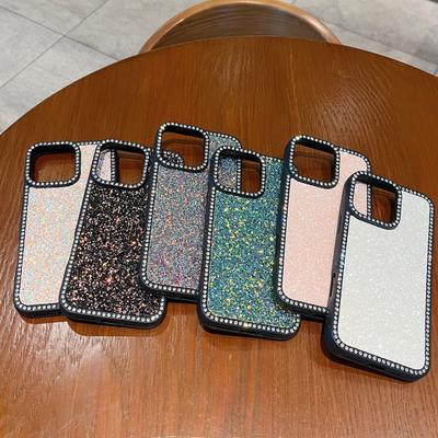 Suitable for Apple 16ProMax Shiny Diamond-encrusted Phone Case, IPhone15 High-end Glitter 14 Anti-drop Protective Case