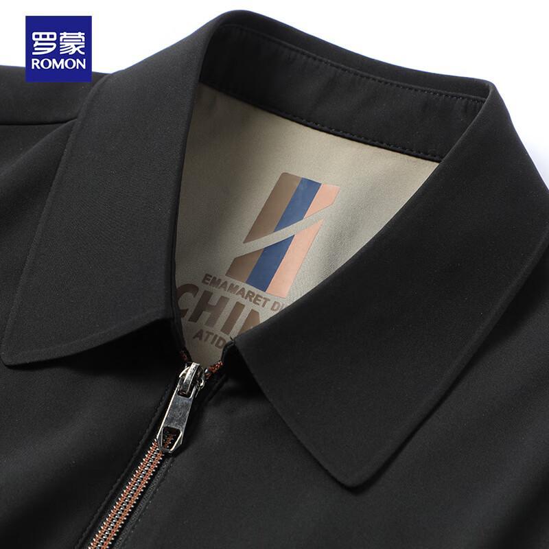 ROMON E Men's Business Casual Work Jacket