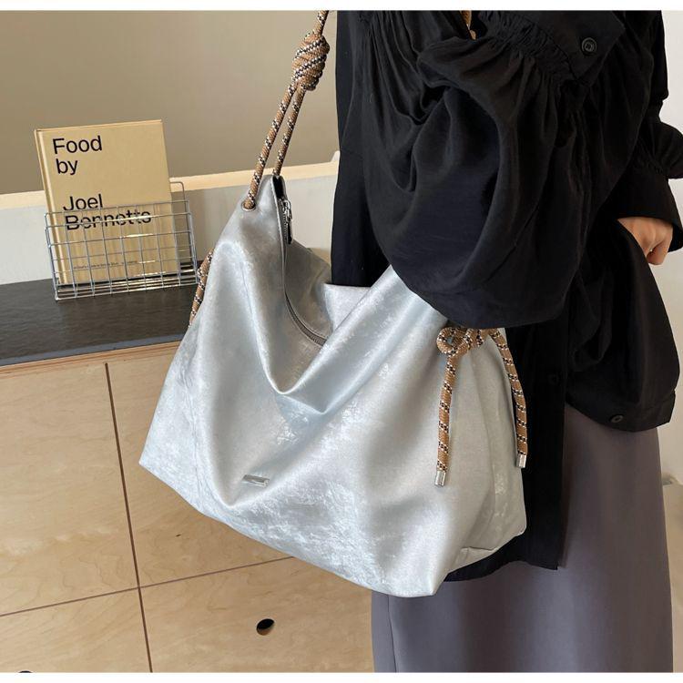 2025 Women's Stylish Large-Capacity Lightweight Tote Bag - Versatile Crossbody & Shopping