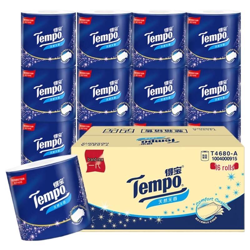 Tempo 4-Ply Toilet Paper (16 Rolls)