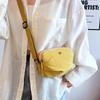 2025 New Fashion Versatile Commuter Shoulder Bag Simple Mobile Phone Cloth Bag Korean Version of INS Casual Solid Color Crossbody Bag
