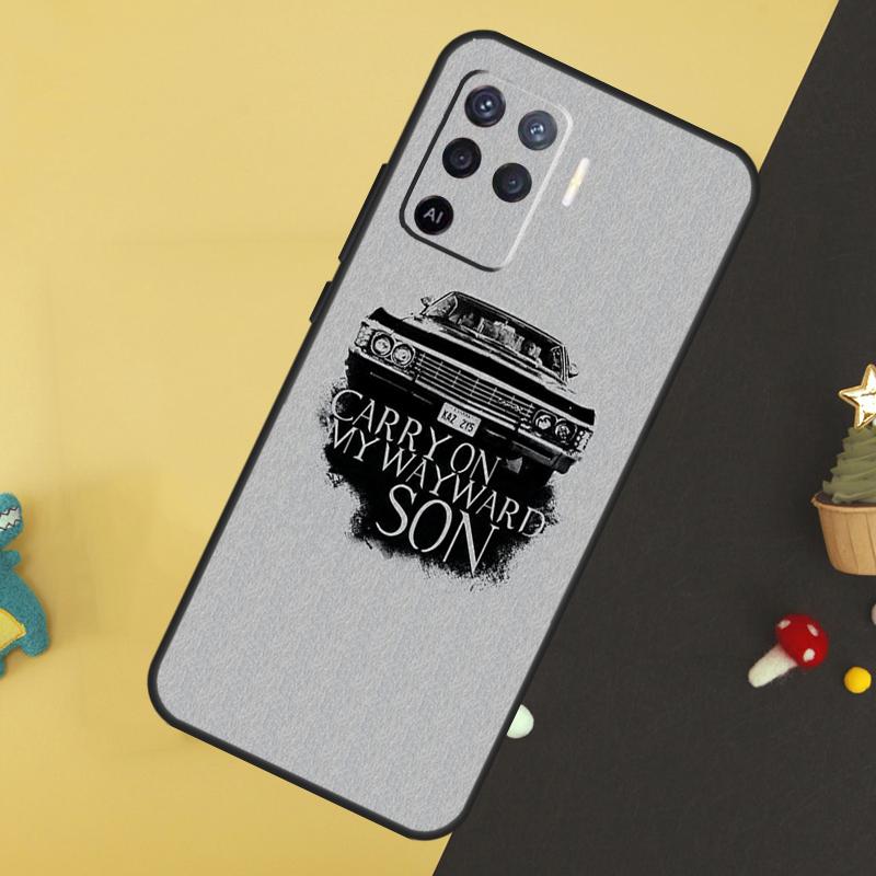 Supernatural TV Case For Oppo A5 Pro A6 A15 A16 A76 A96 A17 A57 A98 A58 A78 A18 A38 A54 A74 A94 A40 A60 A80 OPPO A57 5G