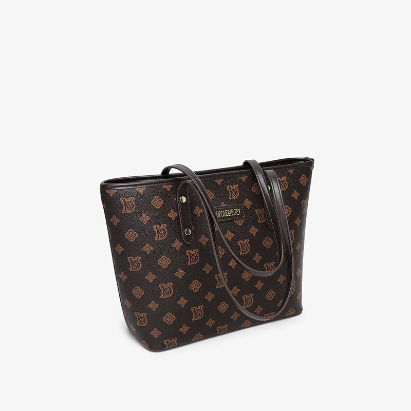 Large-capacity Bag, Women's Fashion, Versatile Single-shoulder Bag, Commuting Shopping Bag, Hand-held Tote Bag