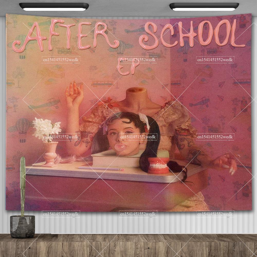 Melanie Martinez Zpěvačka Crybaby Hudební Album Plakát HD Tištěné Nástěnné Umění Gobelín Estetická Dekorace Místnosti Pozadí Dárek pro Fanoušky