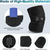 Electric Heated Knee Brace Adjustable Knee Pads for Cold Legs Warm Winter Thermal Knee Support Arthritis Pain Relief Massager