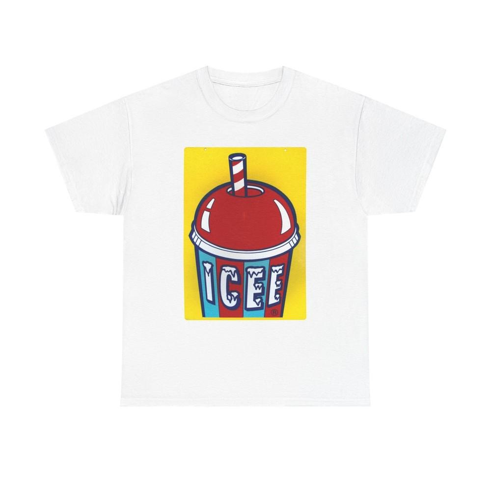 Icee Graphic T Shirt Vintage Slushee Ice Cream Unisex Heavy Cotton Tee Unisex T-Shirt S