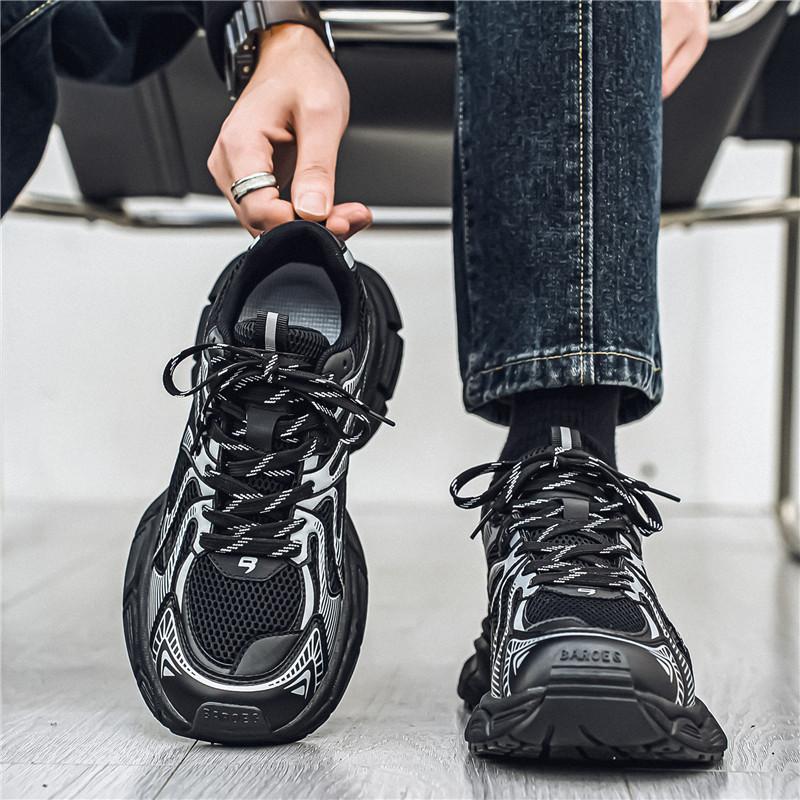 Big head and wide feet summer new mesh running sneakers dad shoes
