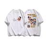 2026 Summer Comic Form Crayon Shinchan Image 100 Cotton Printed Oversize Casual Tshirt Adult Children Parentchild Top Y2k