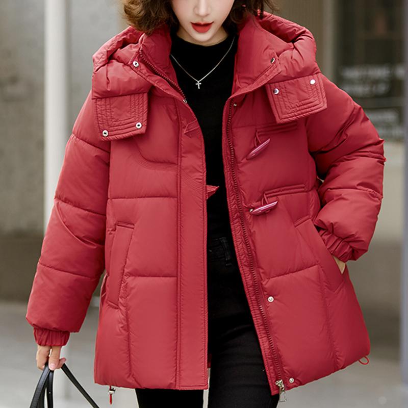 Fashion Woman Winter Coats Hooded Thick Warm Casual Winter Jacket Women's Parkas