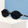 Fashion Small Round-frame Presbyopic Sunglasses Women 2026 Luxury Man's Art Advanced Retro Sun Protection Glasses 0 To +4.0