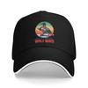 Stupid Canadian Wolf Bird Funny Hockey Meme Ice Sports Casual Baseball Cap Hunting Trucker Hat Summer Men Fashion Snapback Cap