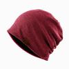 Hat Unisex Alphabet Autumn and Winter Baotou Knitted Hat Thin Comfortable Nightcap Fleece Thermal Overhead