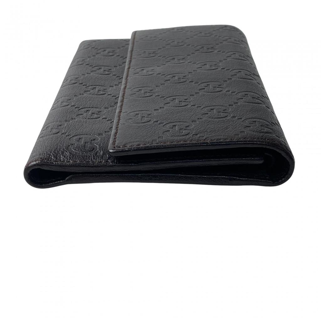 Used GUCCIPurse Brown Leather Mens