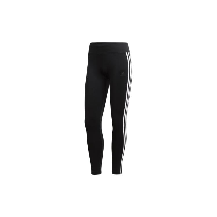 (WMNS) adidas Design 2 Move Climalite 3-Stripes 7/8 Tights Asia Sizing Black Women s CE2036 S
