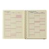 [Delfonics Planner 2025-2026 Edition / Starting March 2025] Rollbahn Diary Clear L Monthly Planner (Clear Yellow)