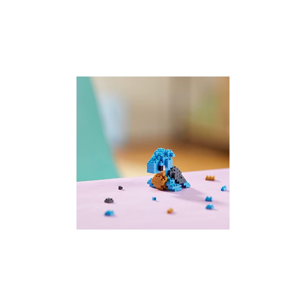 Nanoblock Pokmon Lapras Building Set 90 Pieces Collectible Toy