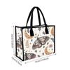 Bohemian Moth Moon Pattern Tote Bag Daily Casual Shopping Shoulder Bag