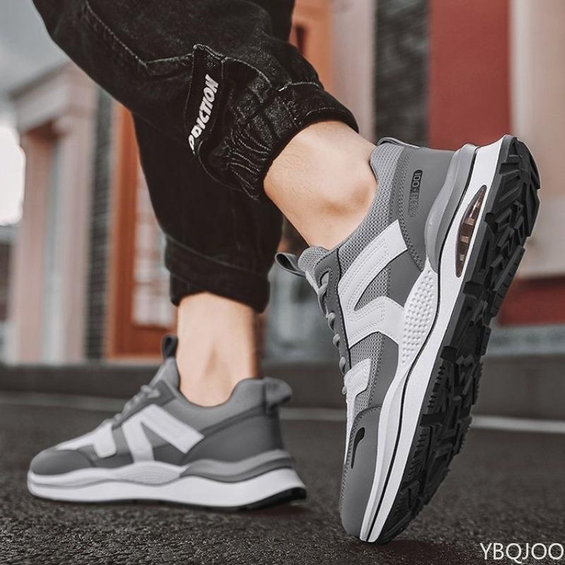 Spring new casual running thick soled height increasing sports men's versatile simple comfortable lightweight  men's shoes