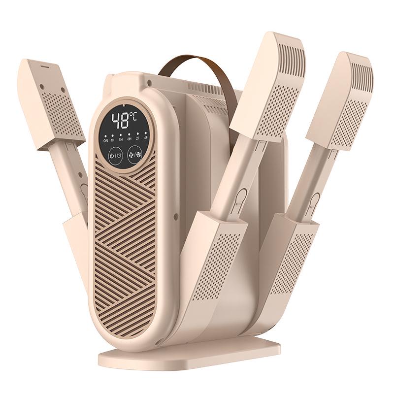 Portable Smart Shoe Dryer & Warmer: Foldable, Easy-to-Store Household Heating Solution.