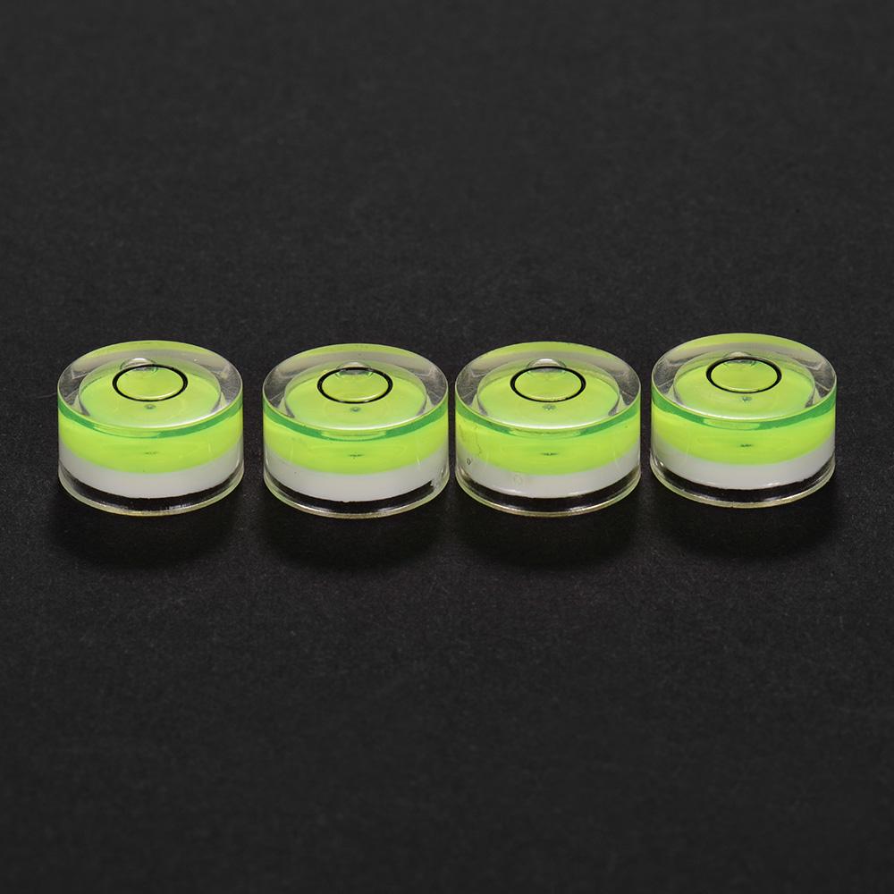 Mini Precision Bubble Level Spirit Leveling Gauge for Phonograph Turntable Headshell Cartridge, 4pcs Pack