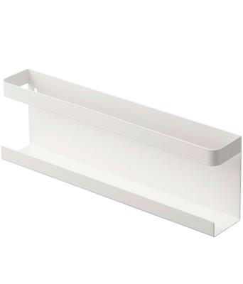 Yamazaki 5024 1-stöckiger Gott-Kartenhalter [Stecknadeln für Gipskartonplatten und Holzschrauben enthalten] Weiß Ca.