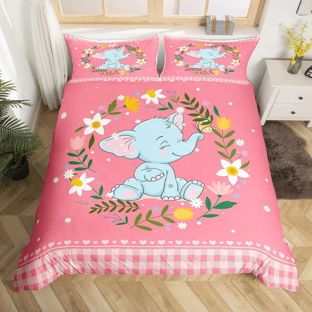 New Unicorn Bedding Set Single Double Full Size Duvet Cover Pillowcase Children Adult Bedroom Decoration 2/3pcs, Birthday Gift