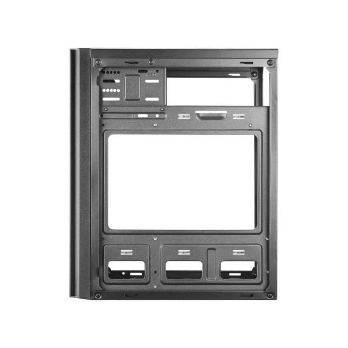 TACENS ANIMA AC6, Boîtier PC Micro ATX Compact, Refroidissement par Mailles en Façade, USB 3.0, Noir