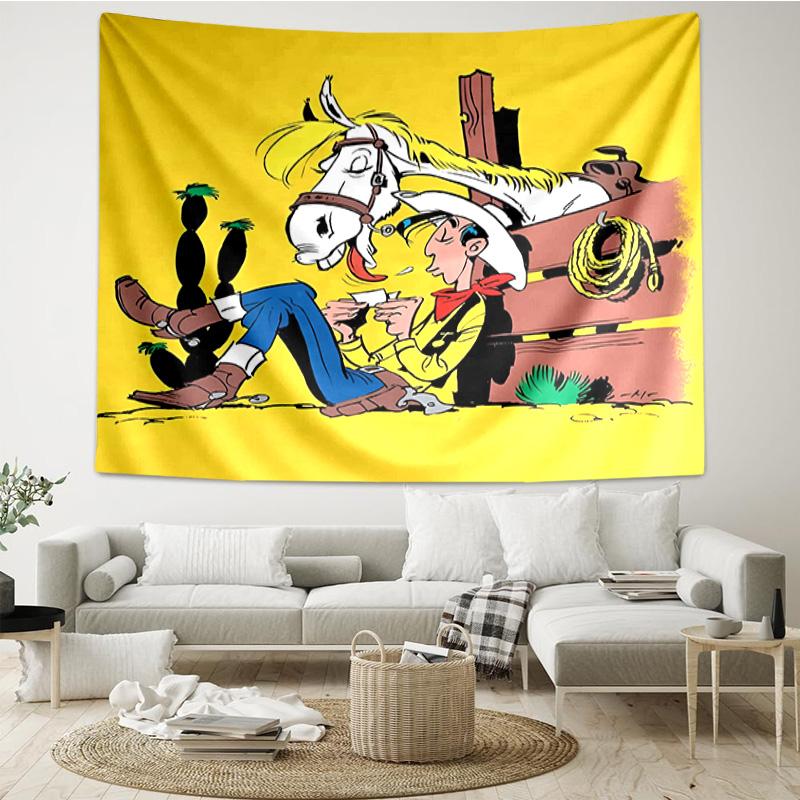 Luke Wild West Quick-Dry Tapestry Hanging for Bedroom,Livingroom, Playroom,Decor Art Room Wall Tapestry Holiday and Birthday Gifts