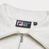 Fila Fashion Comfortable Pullover Letter Logo American Casual Loose Long Sleeve Half Zipper Sweatshirt Women Sweatshirt F11W439212FLM