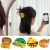 Hair Claw Clip Princess Theme Hair Claw Clamp Lovely Bee Hair Catch Barrettes Strong Hold Hairpin for Girls
